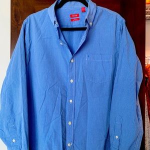 Large Slim Fit Men’s Dress Shirt